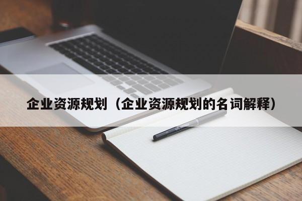 企业资源规划（企业资源规划的名词解释）