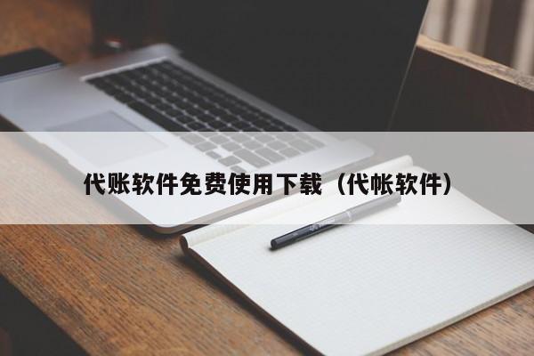 代账软件免费使用下载（代帐软件）