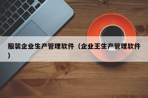 服装企业生产管理软件（企业王生产管理软件）