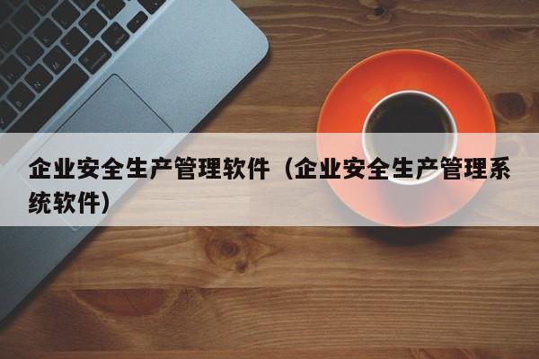 企业安全生产管理软件（企业安全生产管理系统软件）