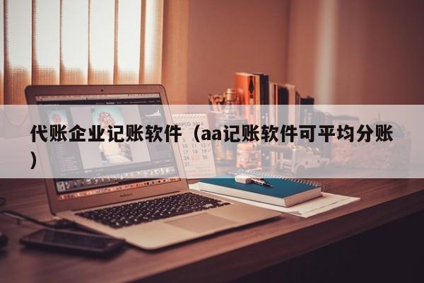 代账企业记账软件（aa记账软件可平均分账）