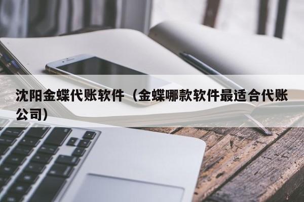 沈阳金蝶代账软件（金蝶哪款软件最适合代账公司）