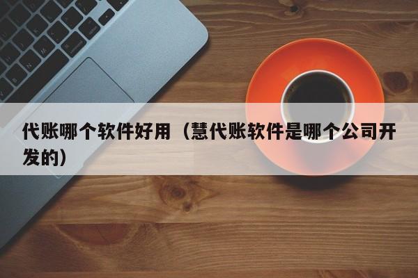 代账哪个软件好用（慧代账软件是哪个公司开发的）