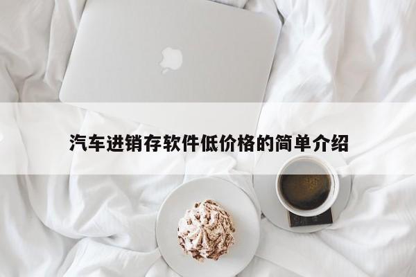 汽车进销存软件低价格的简单介绍