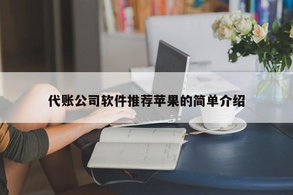 代账公司软件推荐苹果的简单介绍