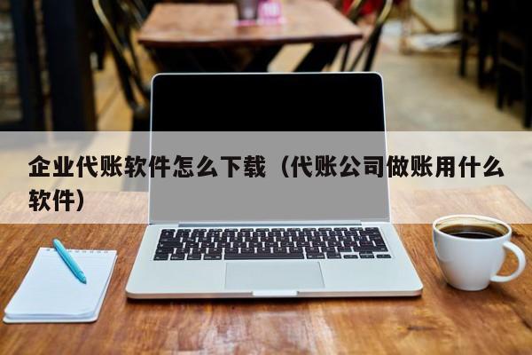 企业代账软件怎么下载（代账公司做账用什么软件）