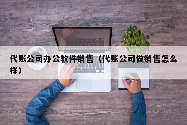 代账公司办公软件销售（代账公司做销售怎么样）