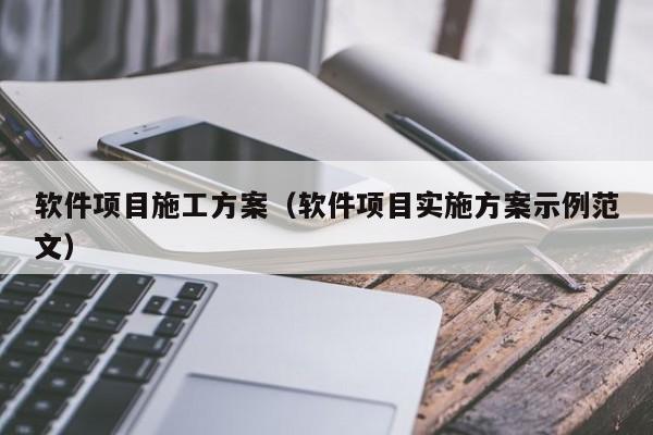 软件项目施工方案（软件项目实施方案示例范文）