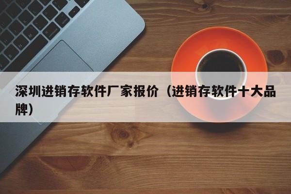 深圳进销存软件厂家报价（进销存软件十大品牌）