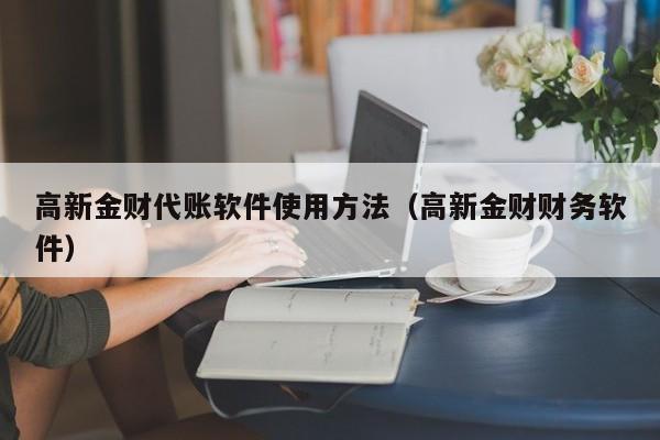 高新金财代账软件使用方法（高新金财财务软件）