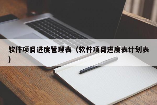 软件项目进度管理表（软件项目进度表计划表）