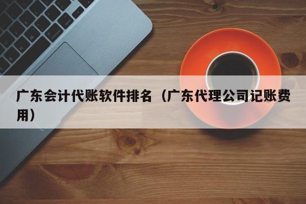 广东会计代账软件排名（广东代理公司记账费用）