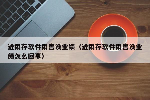 进销存软件销售没业绩（进销存软件销售没业绩怎么回事）