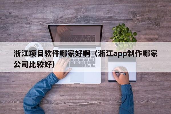 浙江项目软件哪家好啊（浙江app制作哪家公司比较好）