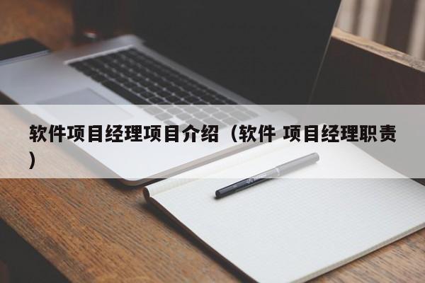 软件项目经理项目介绍（软件 项目经理职责）