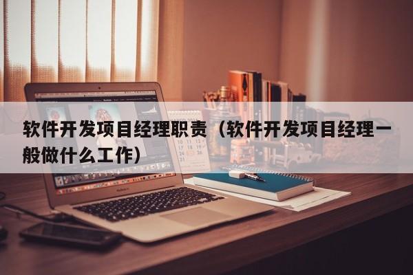 软件开发项目经理职责（软件开发项目经理一般做什么工作）