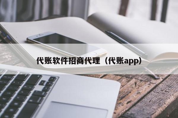 代账软件招商代理（代账app）